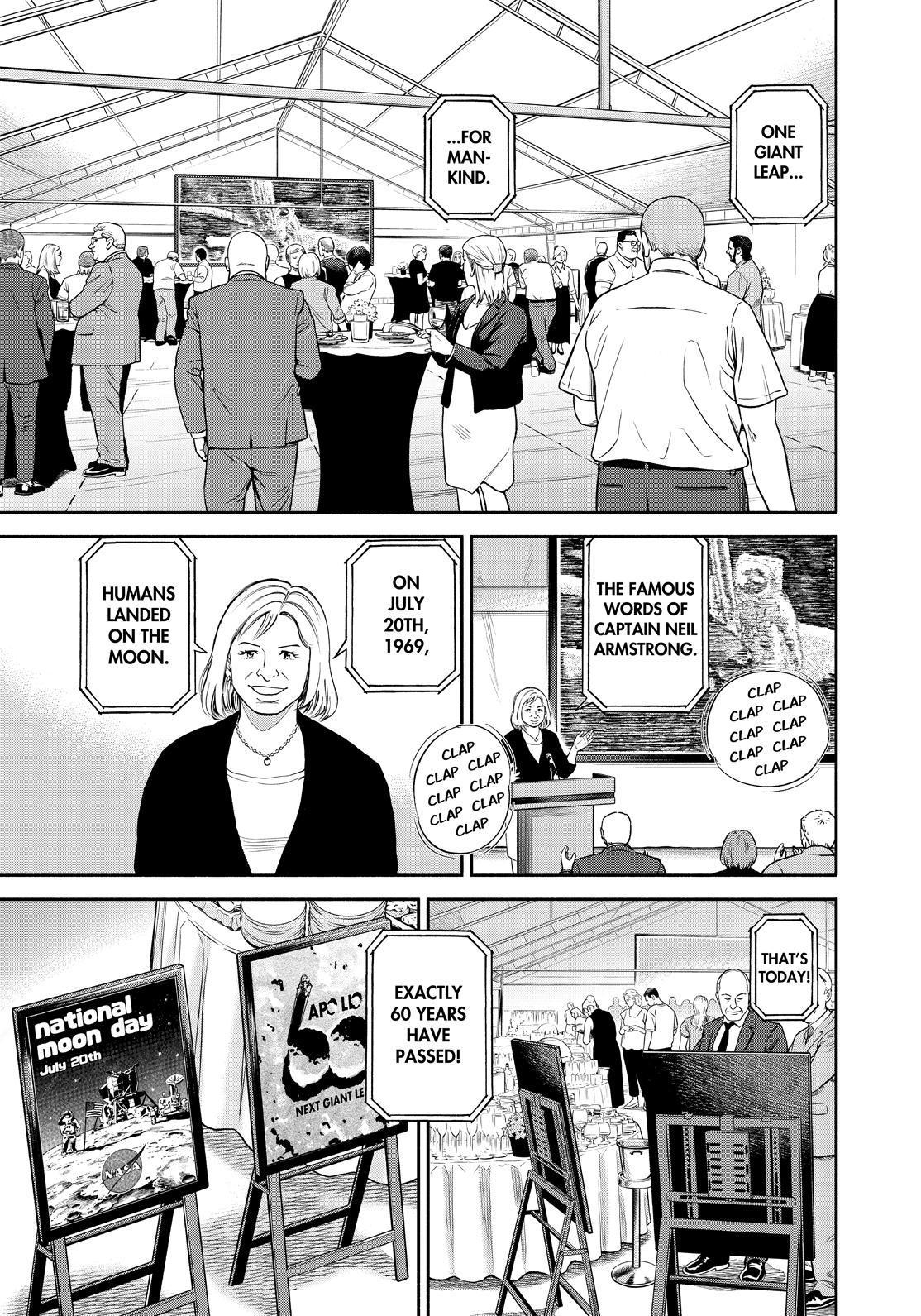 Uchuu Kyoudai Chapter 382 page 7 - Chapter 382