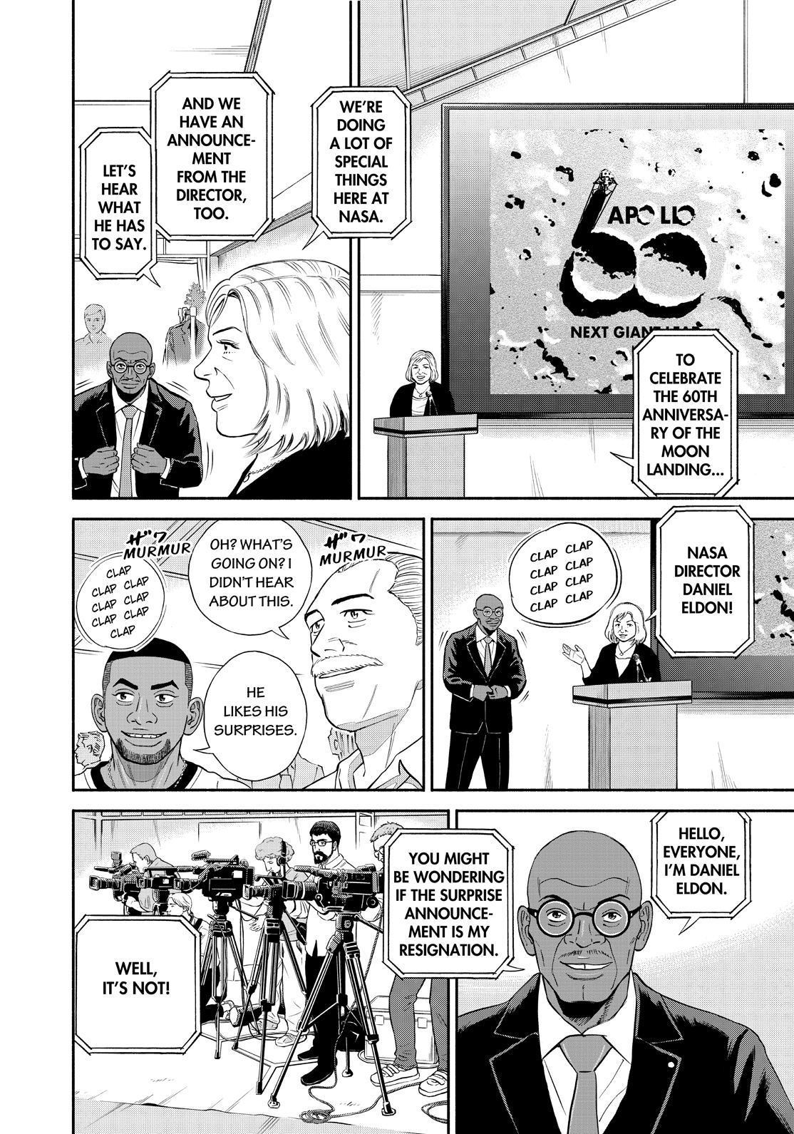 Uchuu Kyoudai Chapter 382 page 8 - Chapter 382