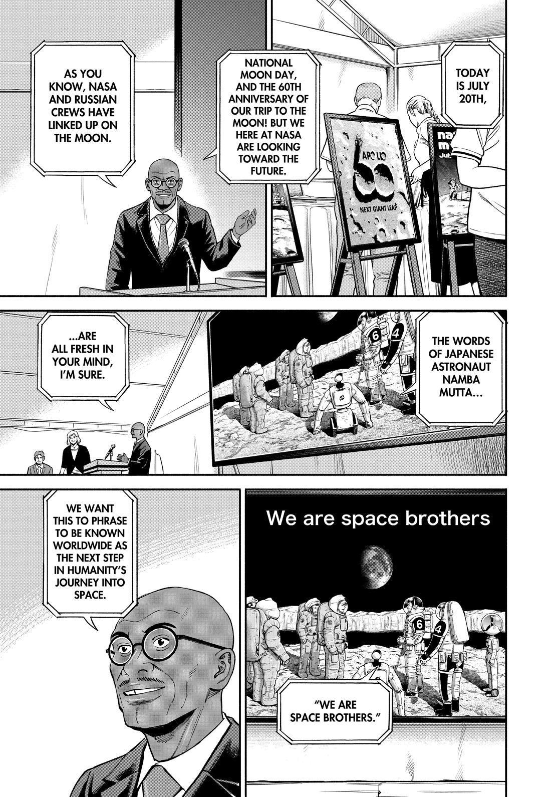 Uchuu Kyoudai Chapter 382 page 9 - Chapter 382