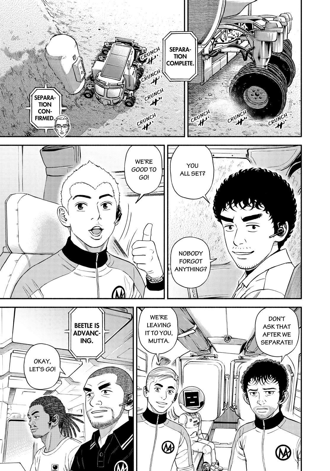 Uchuu Kyoudai Chapter 383 page 17 - Chapter 383