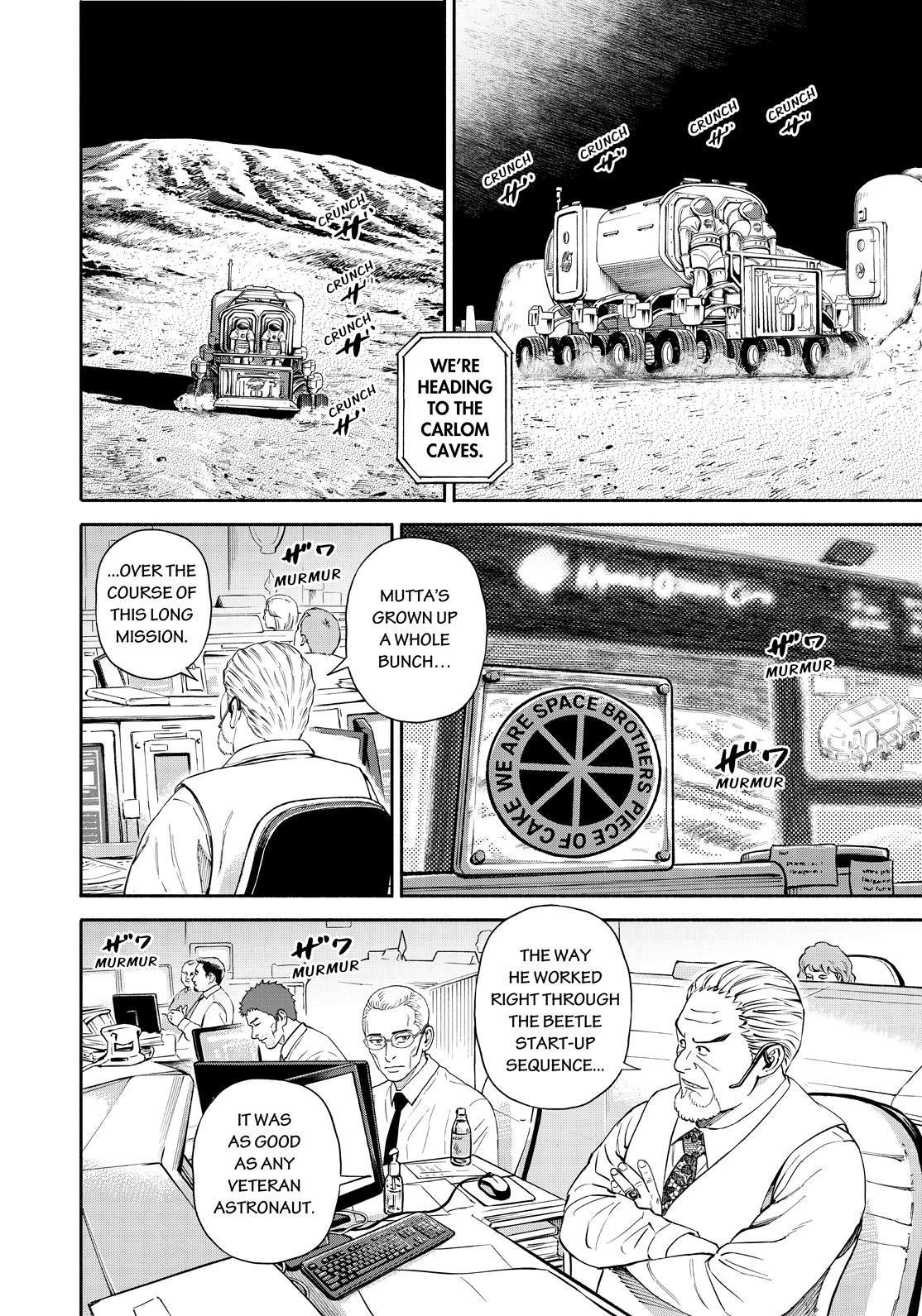 Uchuu Kyoudai Chapter 383 page 18 - Chapter 383