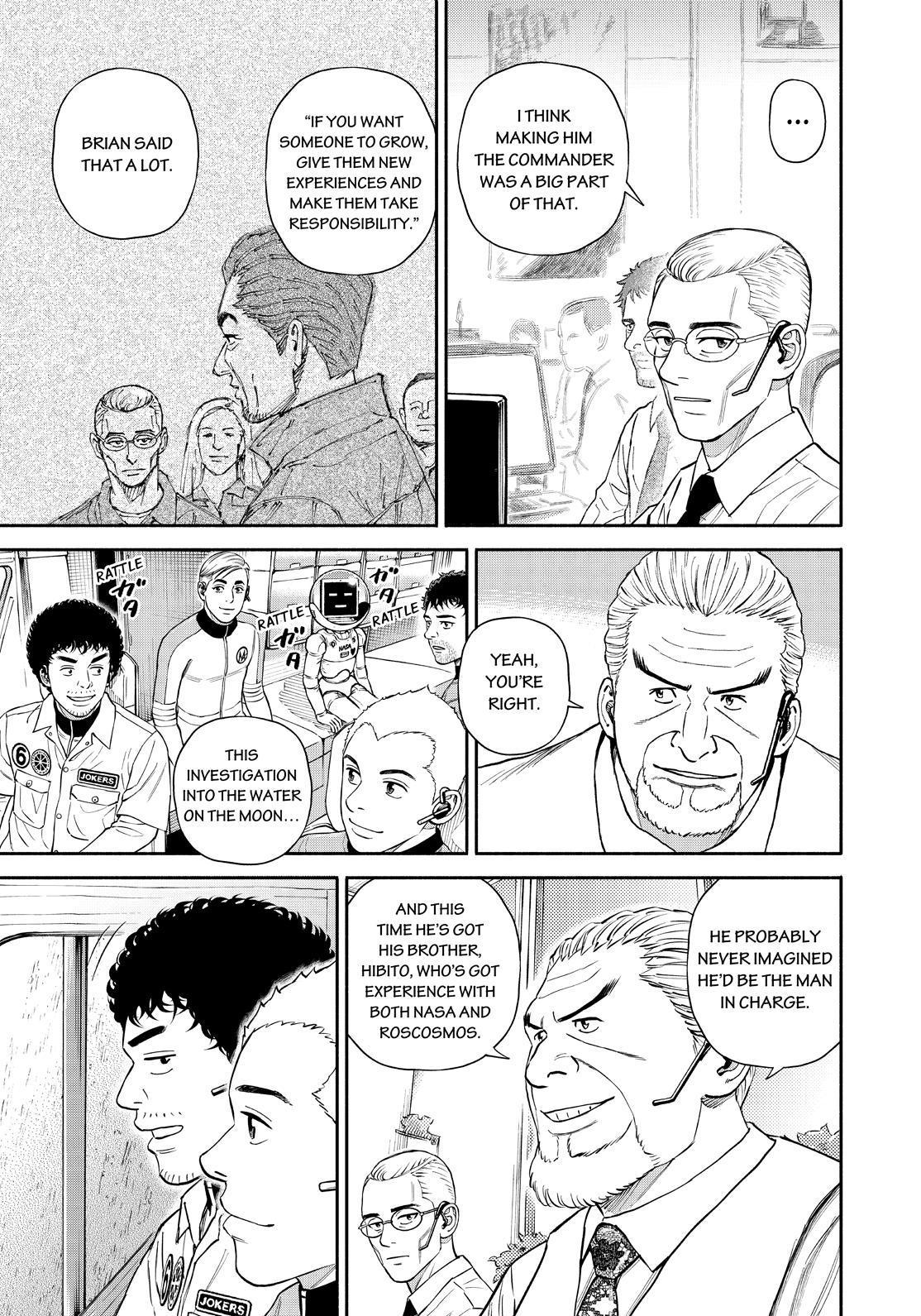 Uchuu Kyoudai Chapter 383 page 19 - Chapter 383