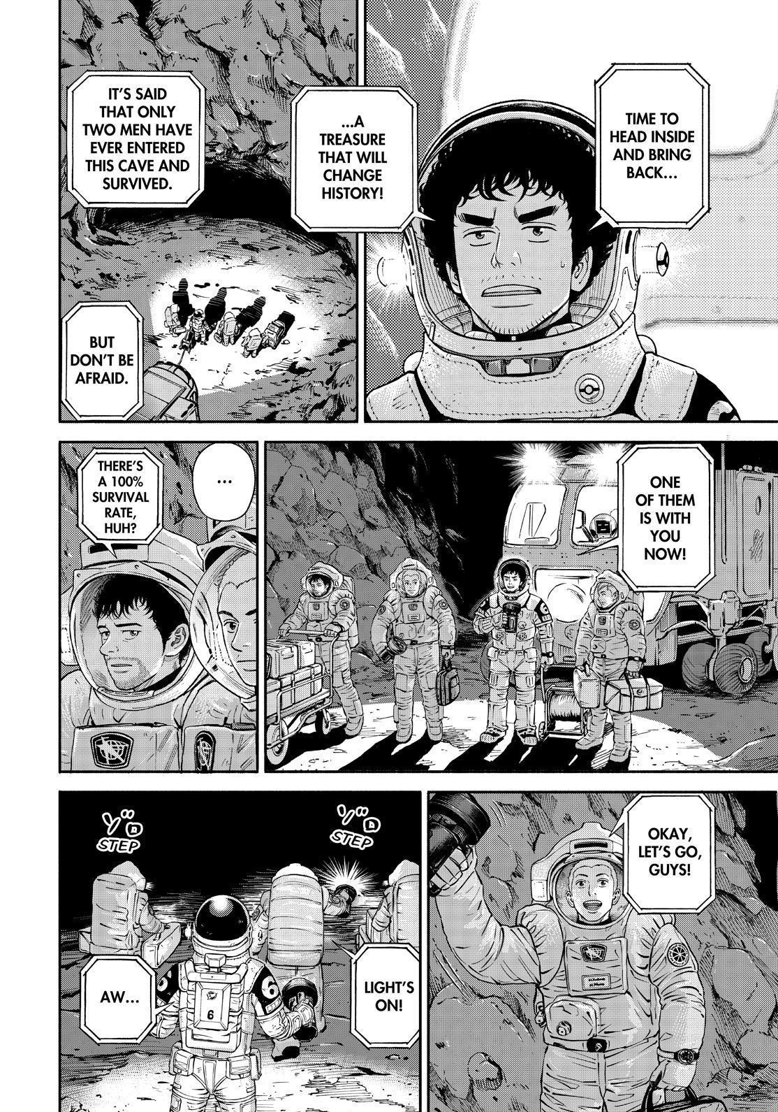 Uchuu Kyoudai Chapter 384 page 12 - Chapter 384