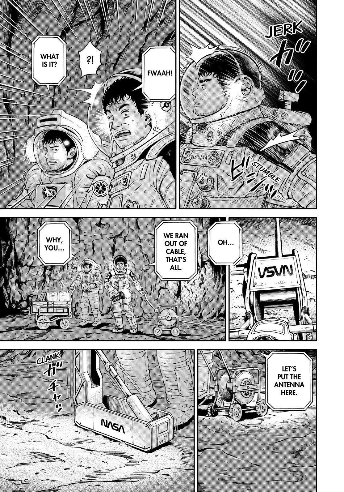 Uchuu Kyoudai Chapter 384 page 15 - Chapter 384