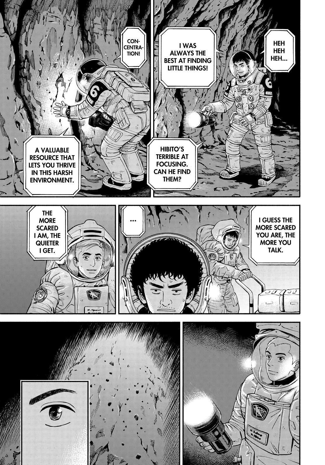 Uchuu Kyoudai Chapter 384 page 19 - Chapter 384
