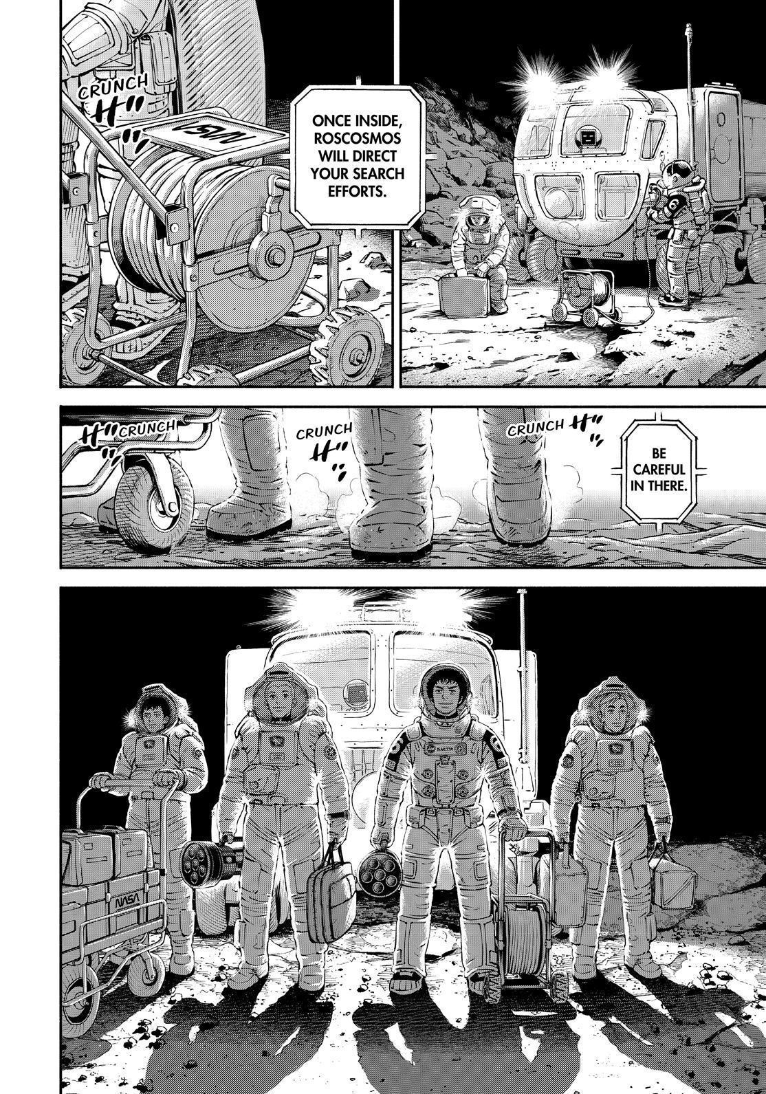 Uchuu Kyoudai Chapter 384 page 8 - Chapter 384