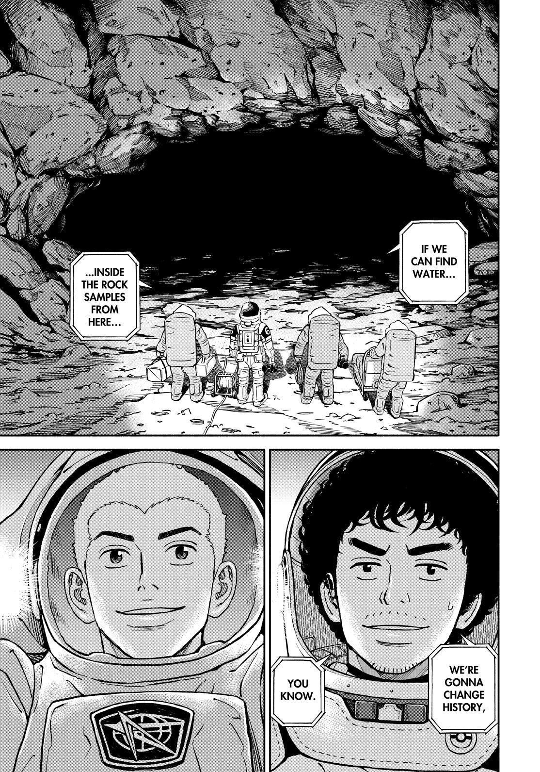 Uchuu Kyoudai Chapter 384 page 9 - Chapter 384