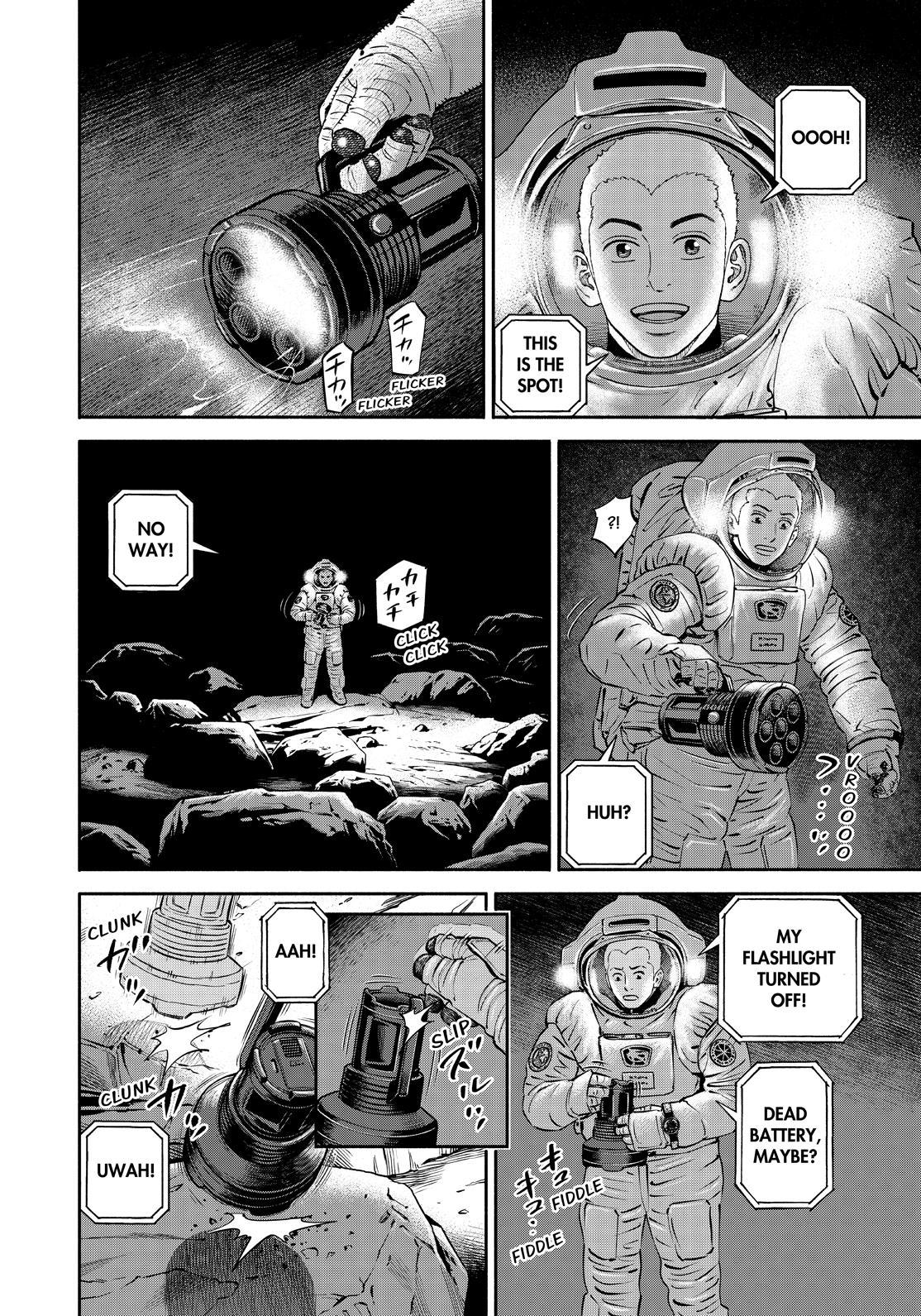 Uchuu Kyoudai Chapter 385 page 14 - Chapter 385