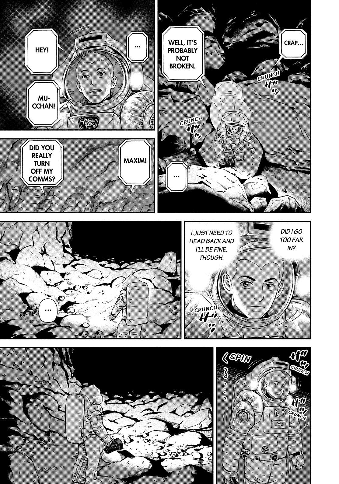 Uchuu Kyoudai Chapter 385 page 15 - Chapter 385