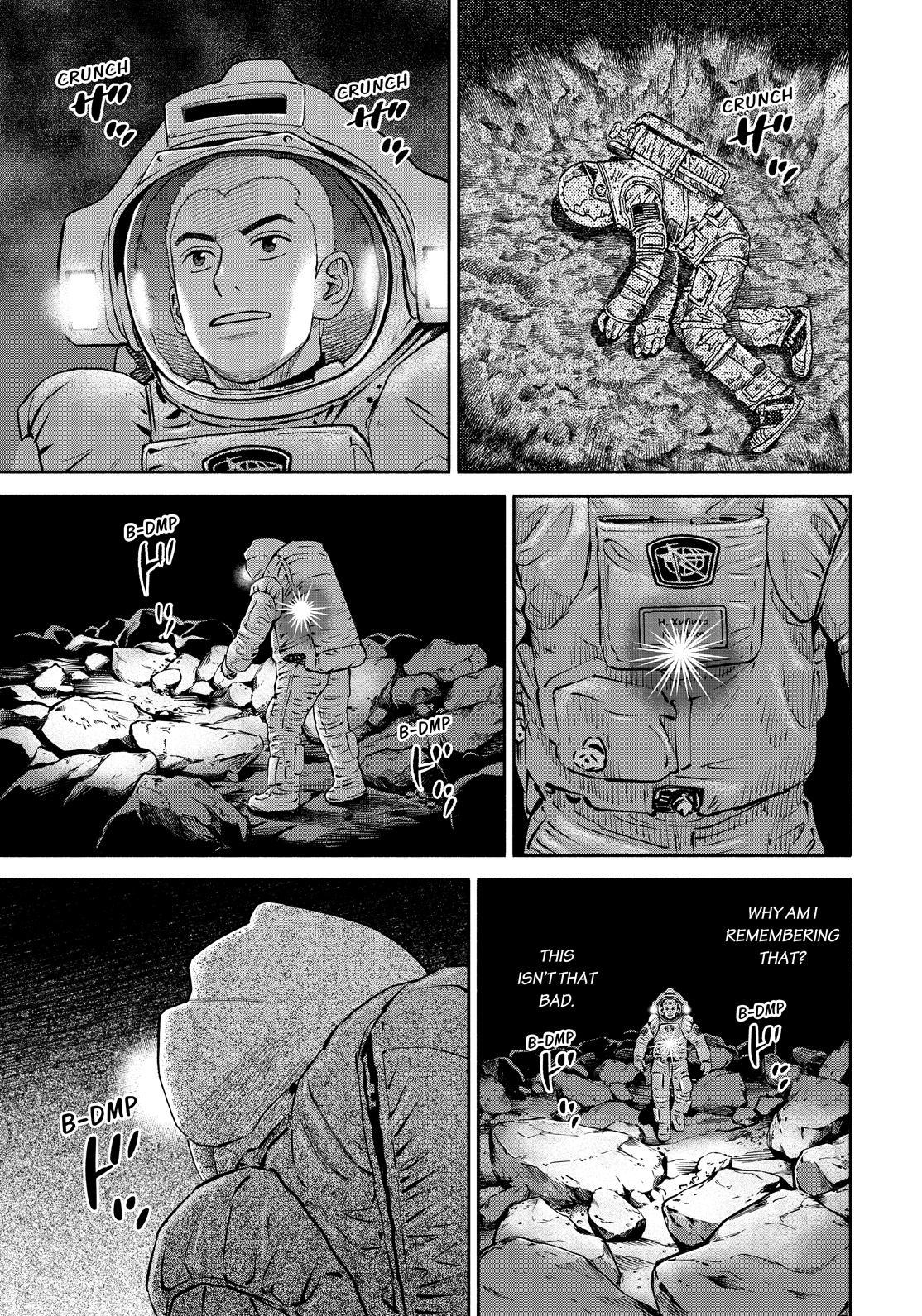 Uchuu Kyoudai Chapter 385 page 17 - Chapter 385