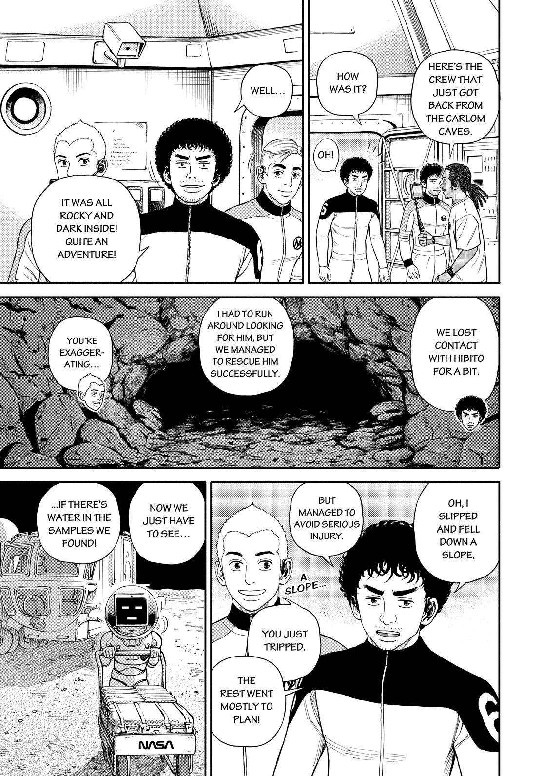 Uchuu Kyoudai Chapter 386 page 13 - Chapter 386