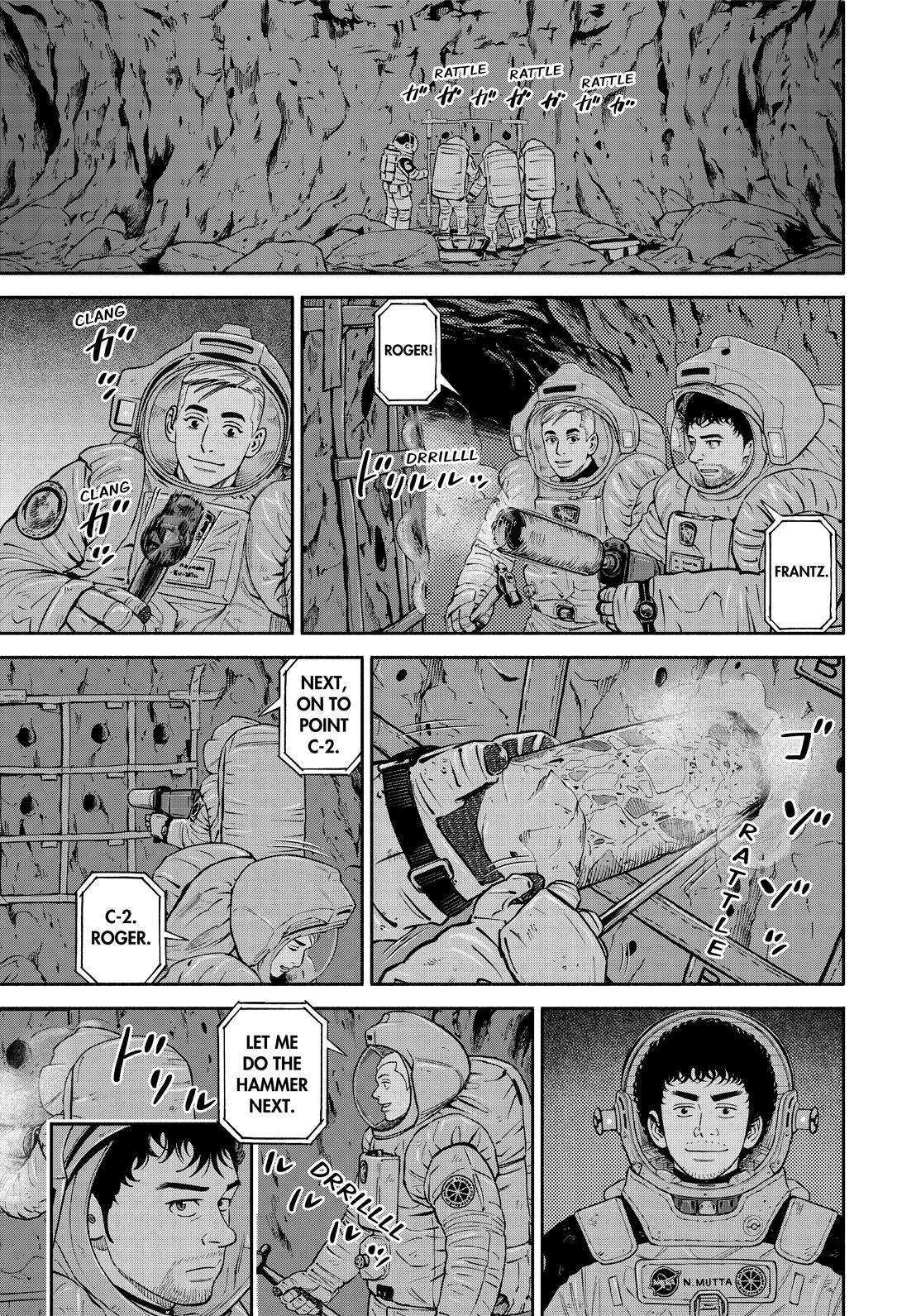 Uchuu Kyoudai Chapter 386 page 5 - Chapter 386