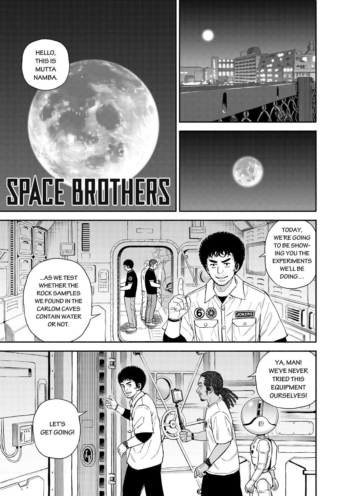 Uchuu Kyoudai Chapter 387 page 1 - Chapter 387