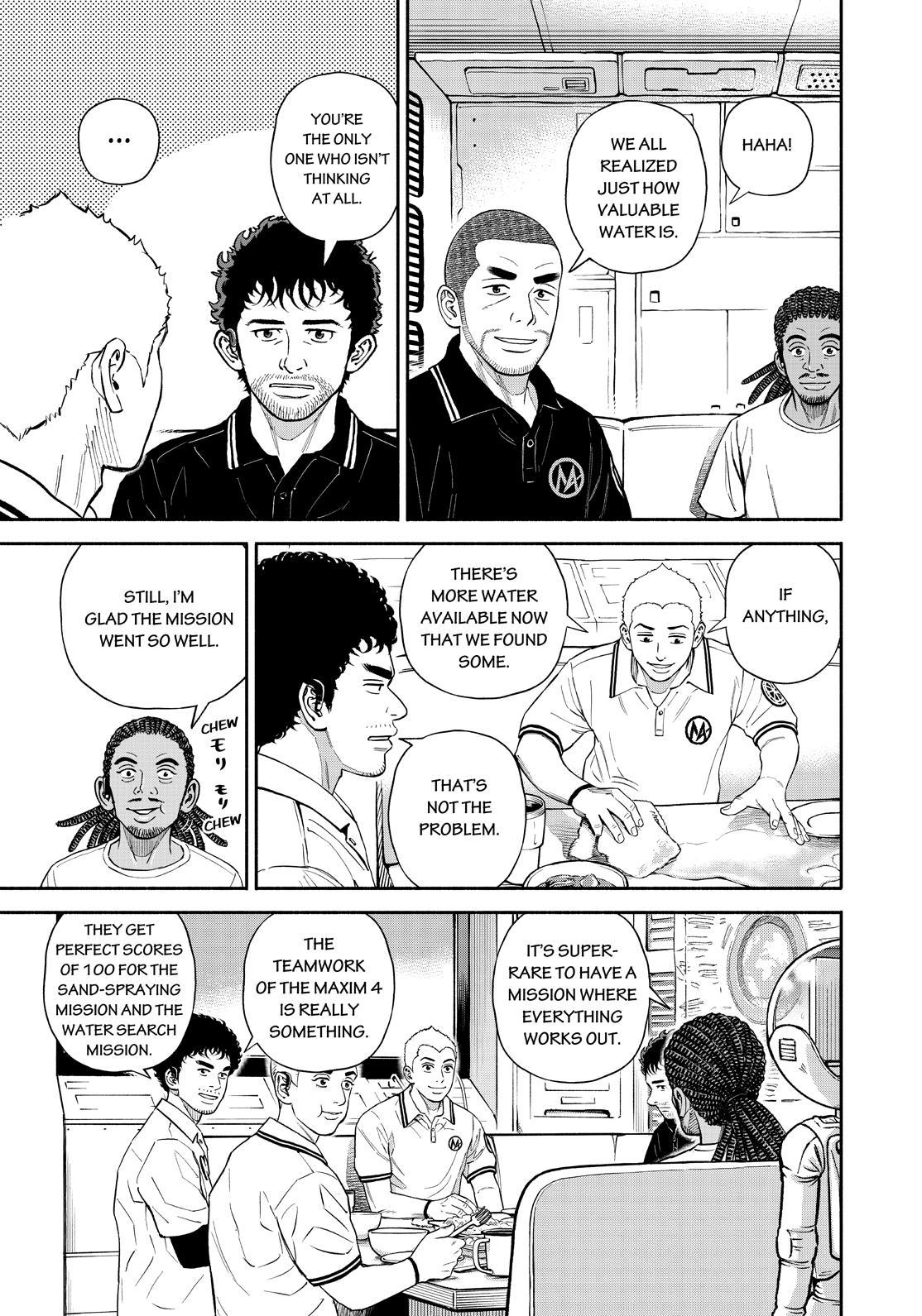 Uchuu Kyoudai Chapter 387 page 15 - Chapter 387