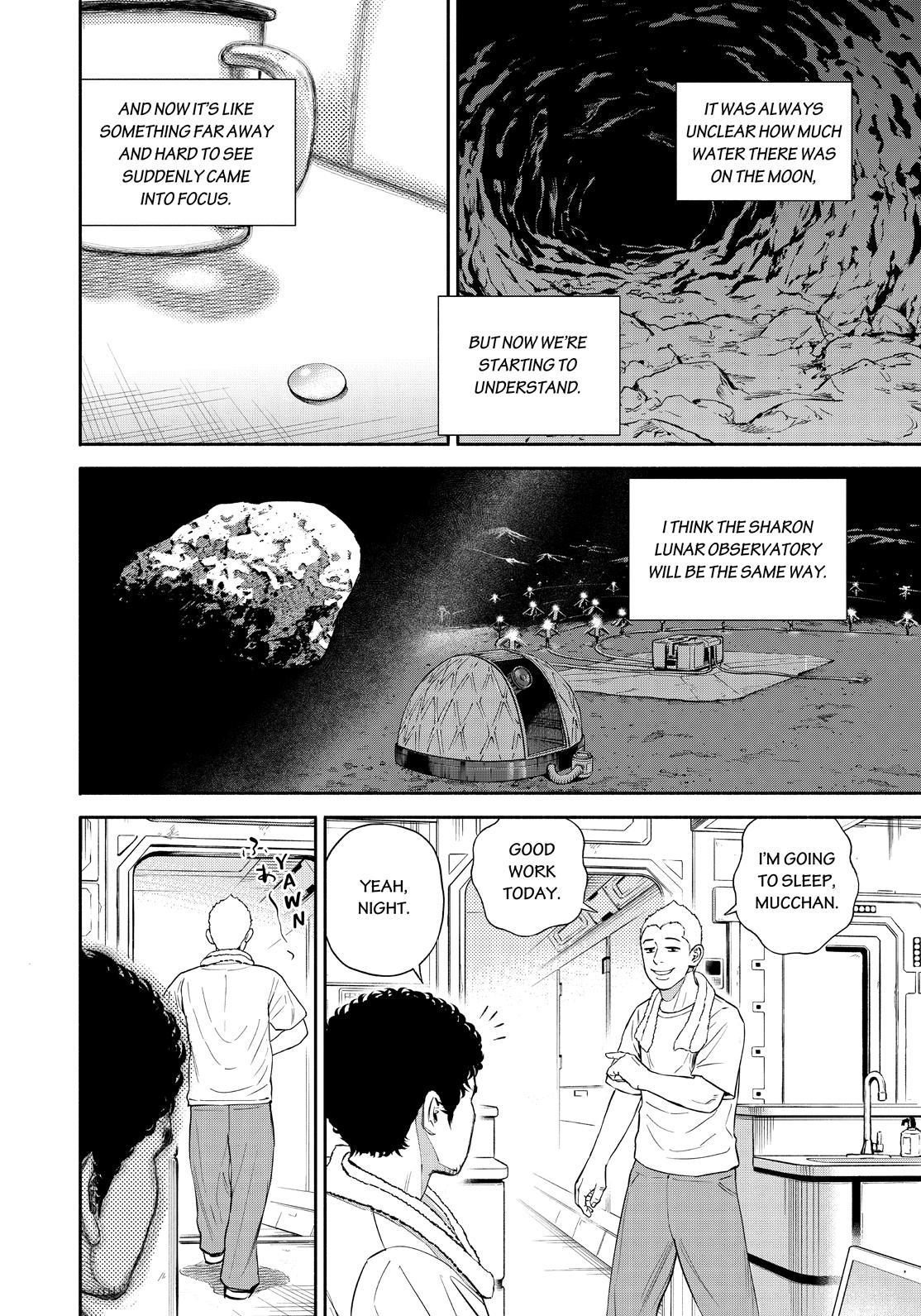 Uchuu Kyoudai Chapter 387 page 18 - Chapter 387
