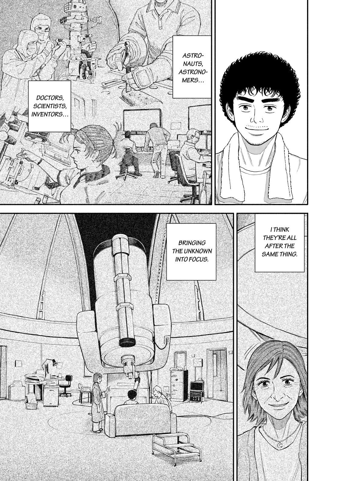 Uchuu Kyoudai Chapter 387 page 19 - Chapter 387