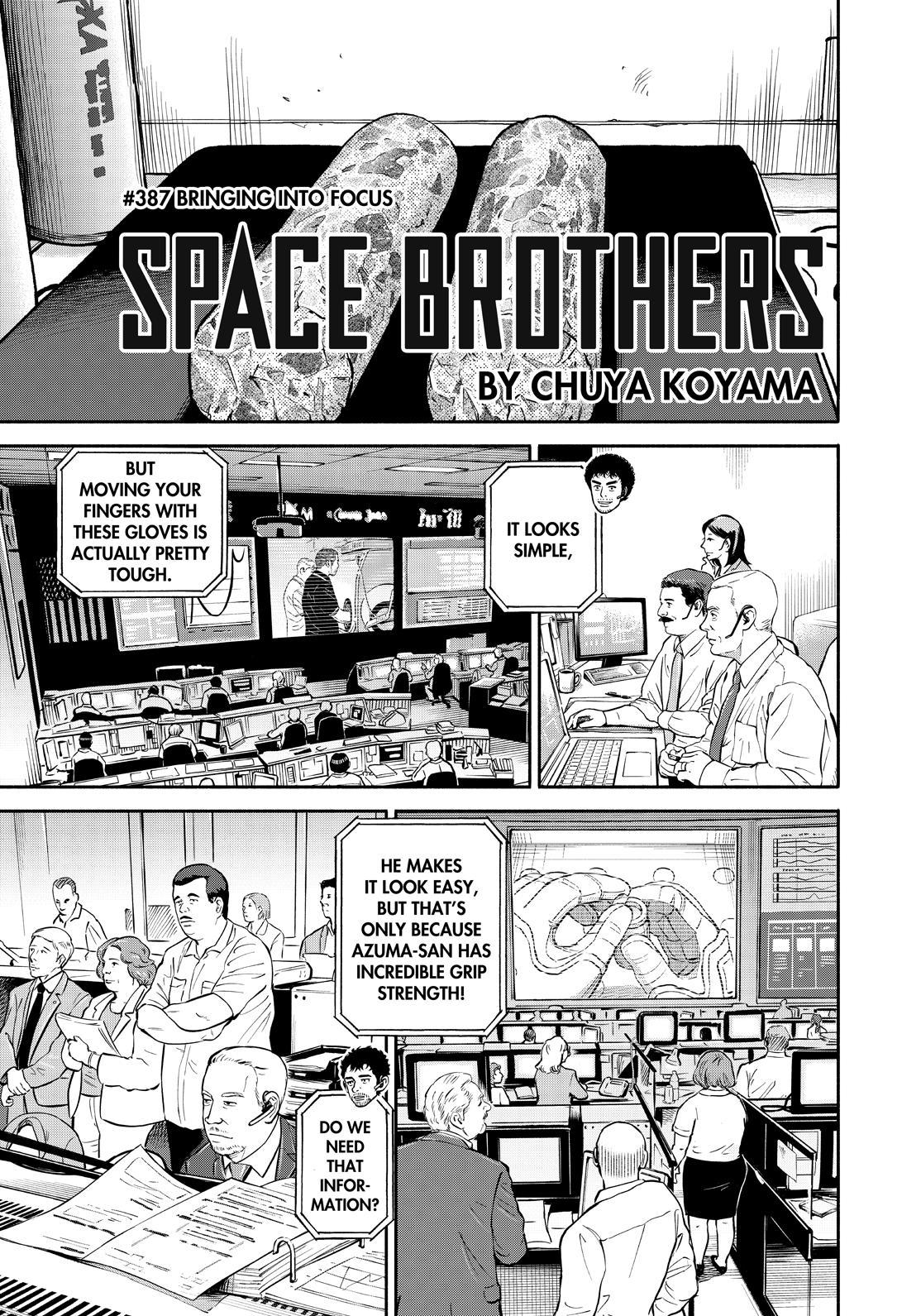 Uchuu Kyoudai Chapter 387 page 3 - Chapter 387
