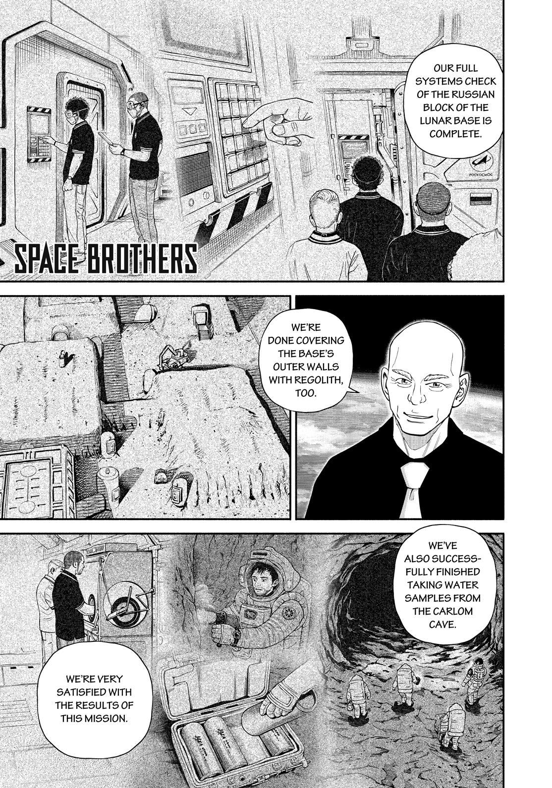 Uchuu Kyoudai Chapter 388 page 1 - Chapter 388