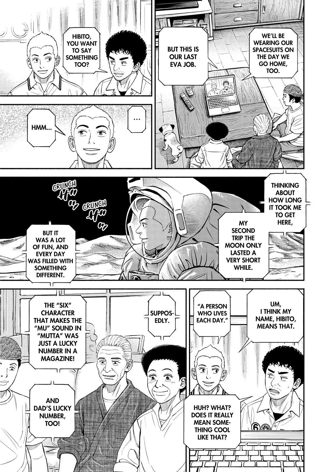 Uchuu Kyoudai Chapter 388 page 19 - Chapter 388