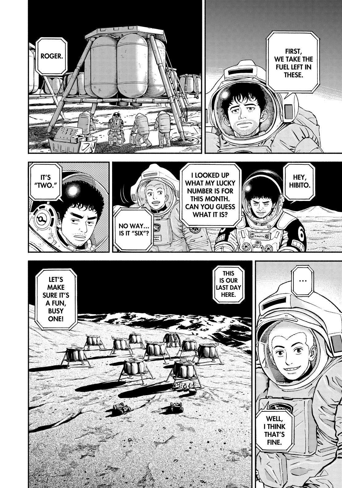 Uchuu Kyoudai Chapter 388 page 20 - Chapter 388