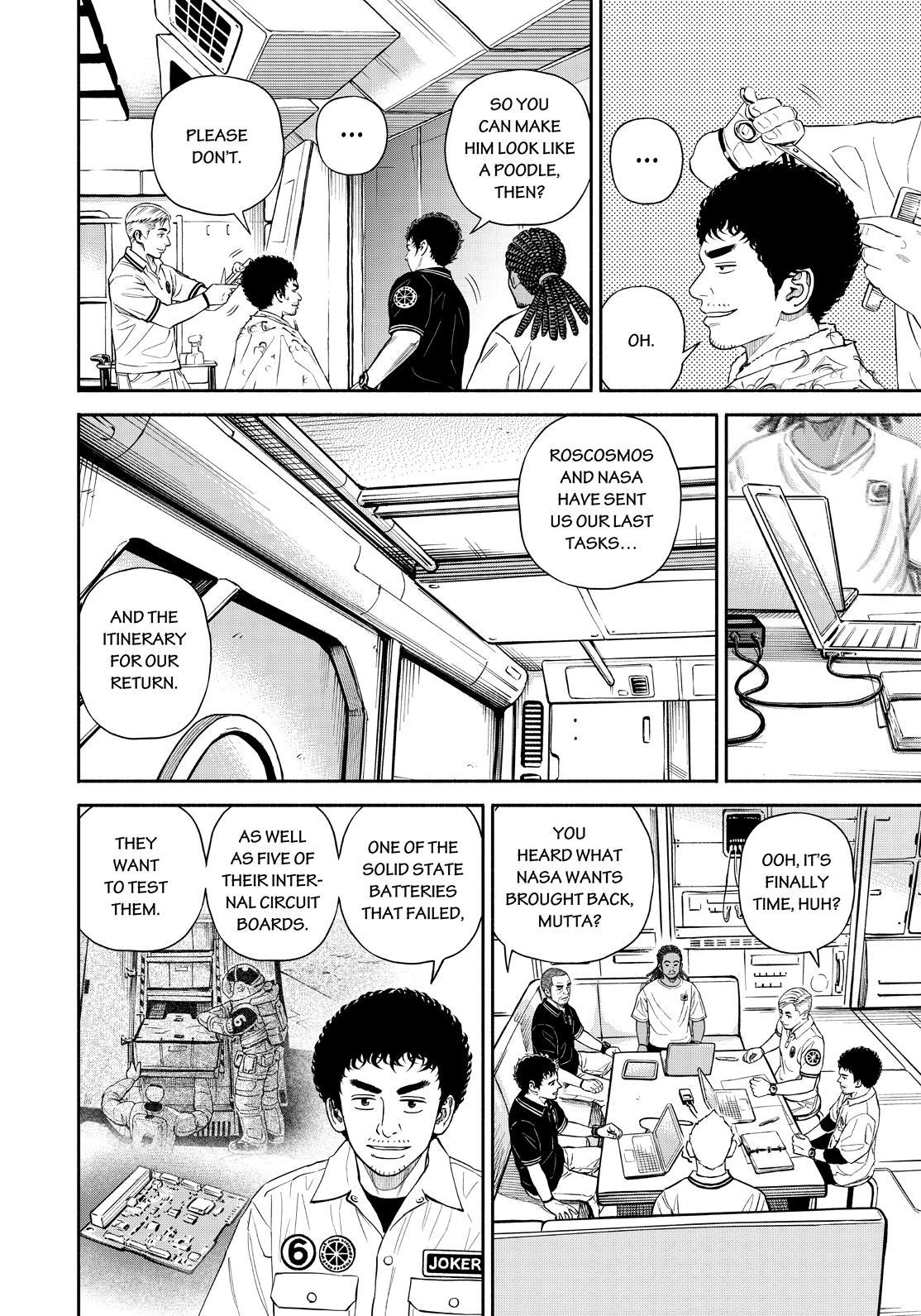 Uchuu Kyoudai Chapter 388 page 8 - Chapter 388