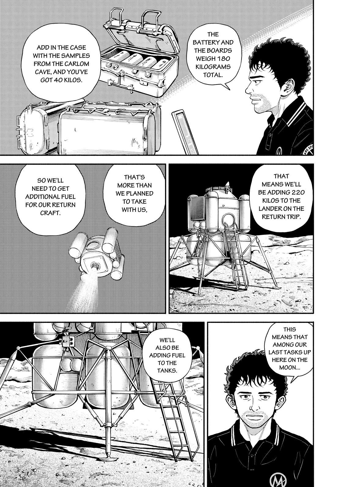 Uchuu Kyoudai Chapter 388 page 9 - Chapter 388