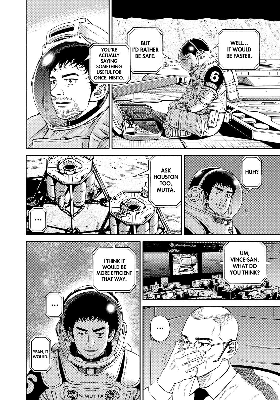 Uchuu Kyoudai Chapter 389 page 14 - Chapter 389