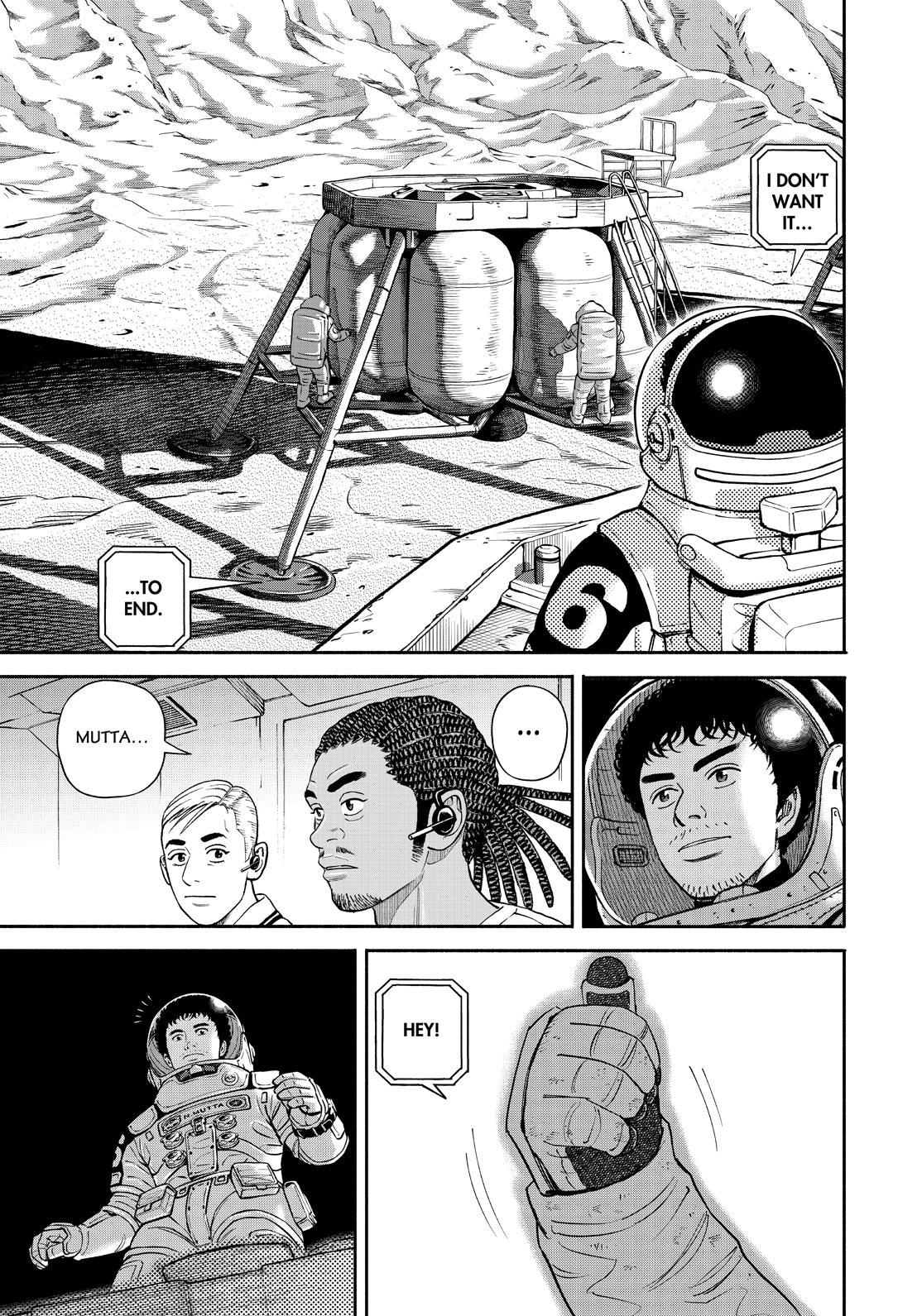 Uchuu Kyoudai Chapter 389 page 17 - Chapter 389