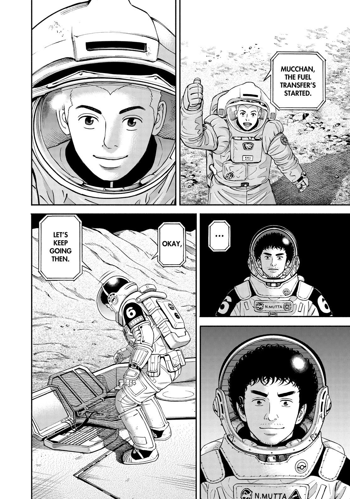 Uchuu Kyoudai Chapter 389 page 18 - Chapter 389