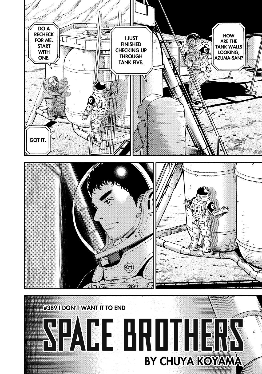 Uchuu Kyoudai Chapter 389 page 2 - Chapter 389