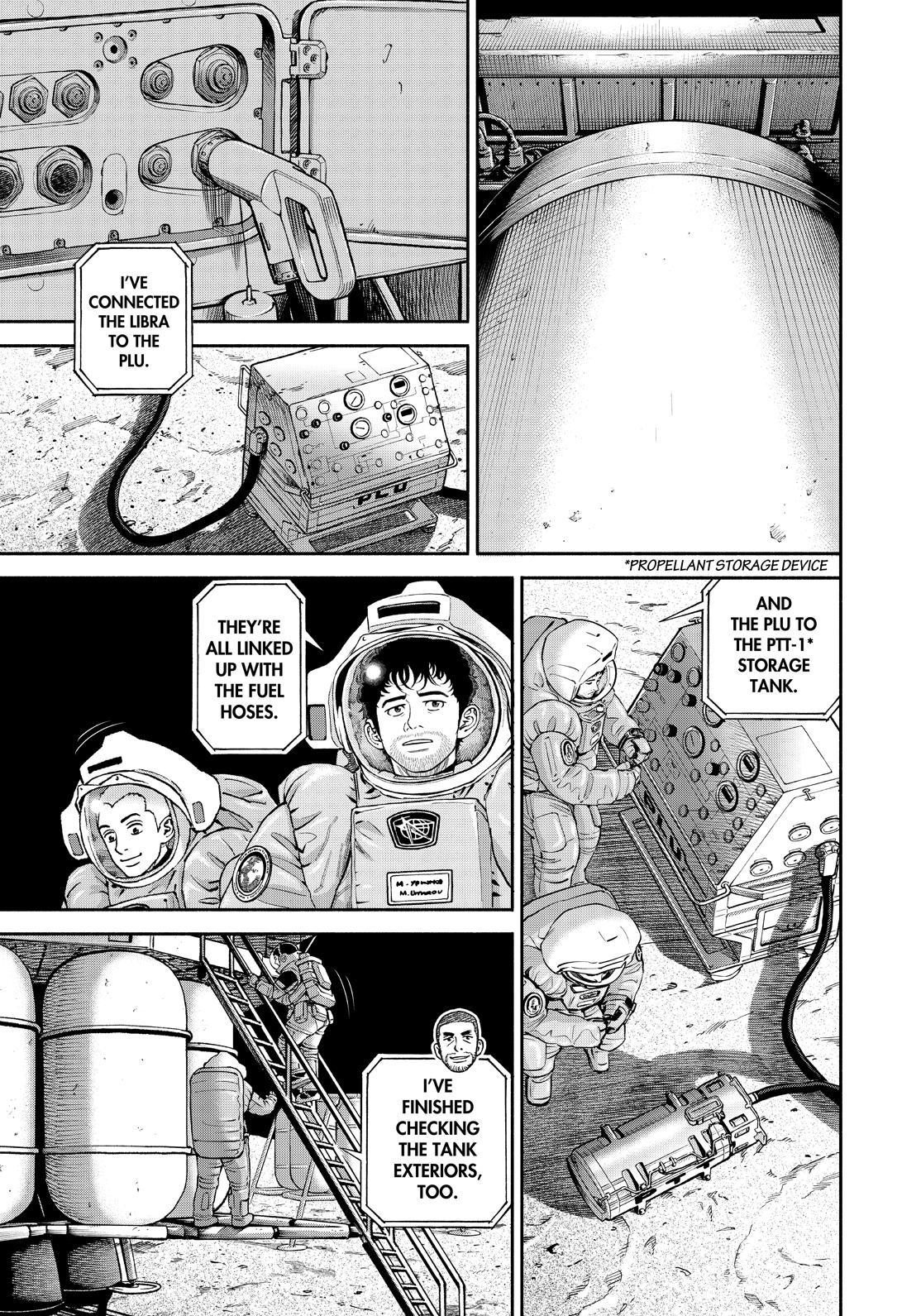 Uchuu Kyoudai Chapter 389 page 7 - Chapter 389