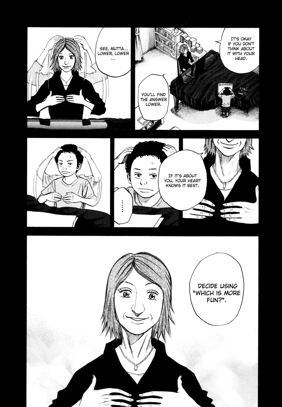 Uchuu Kyoudai Chapter 39 page 14 - Chapter 39 : Rock and Paper and Scissors