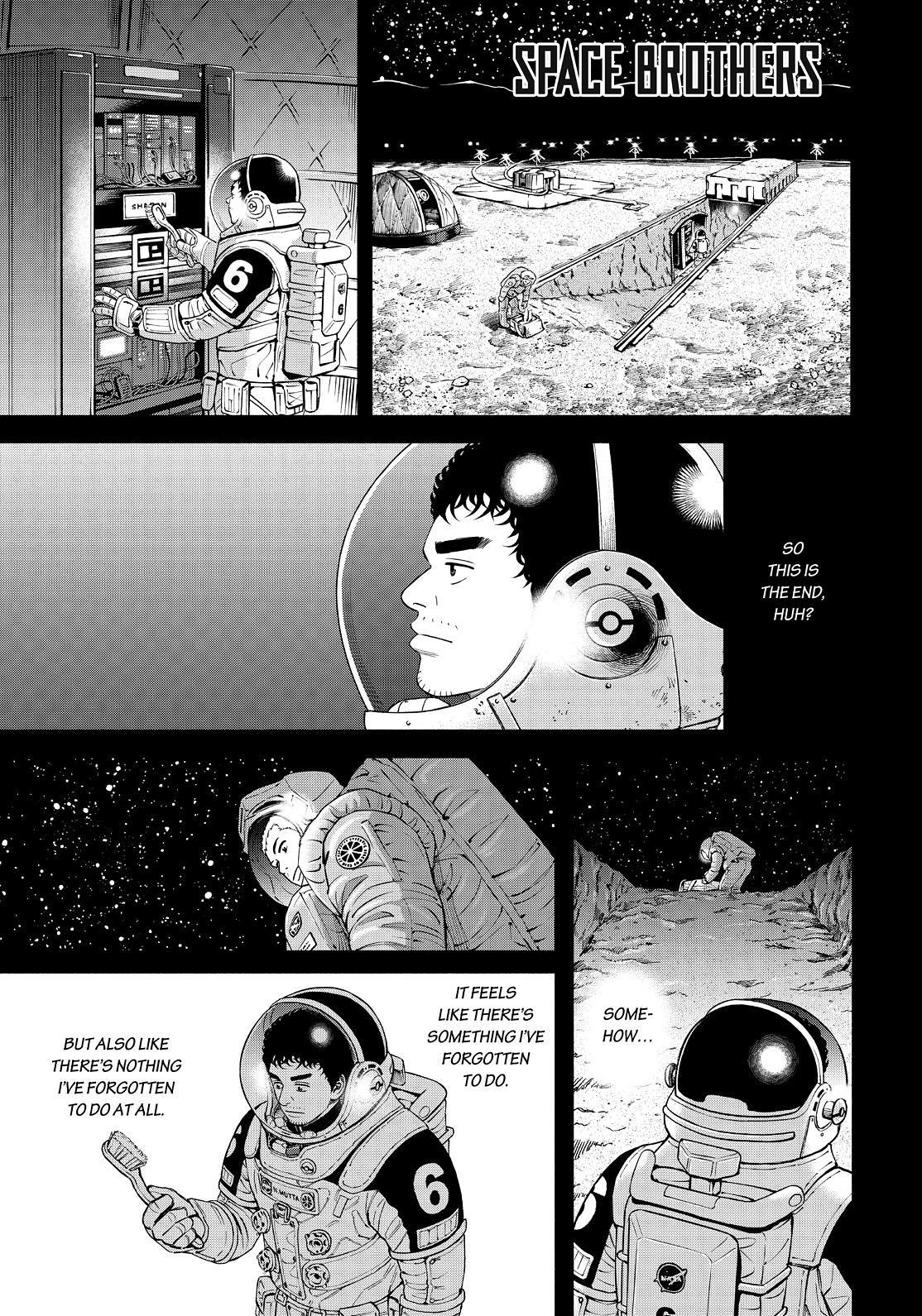 Uchuu Kyoudai Chapter 390 page 1 - Chapter 390