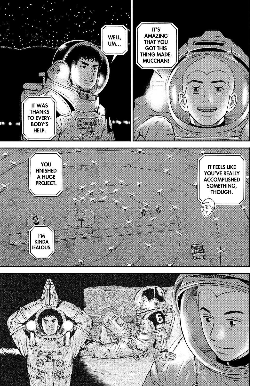 Uchuu Kyoudai Chapter 390 page 11 - Chapter 390