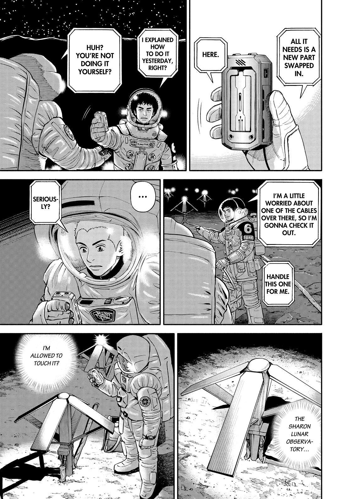 Uchuu Kyoudai Chapter 390 page 13 - Chapter 390