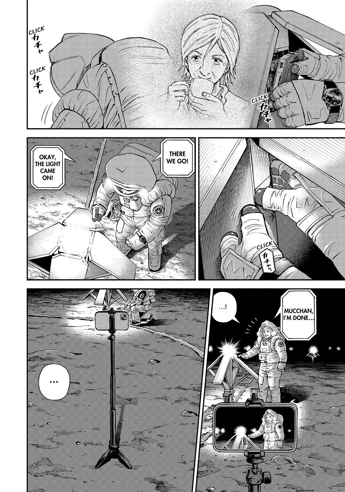 Uchuu Kyoudai Chapter 390 page 14 - Chapter 390