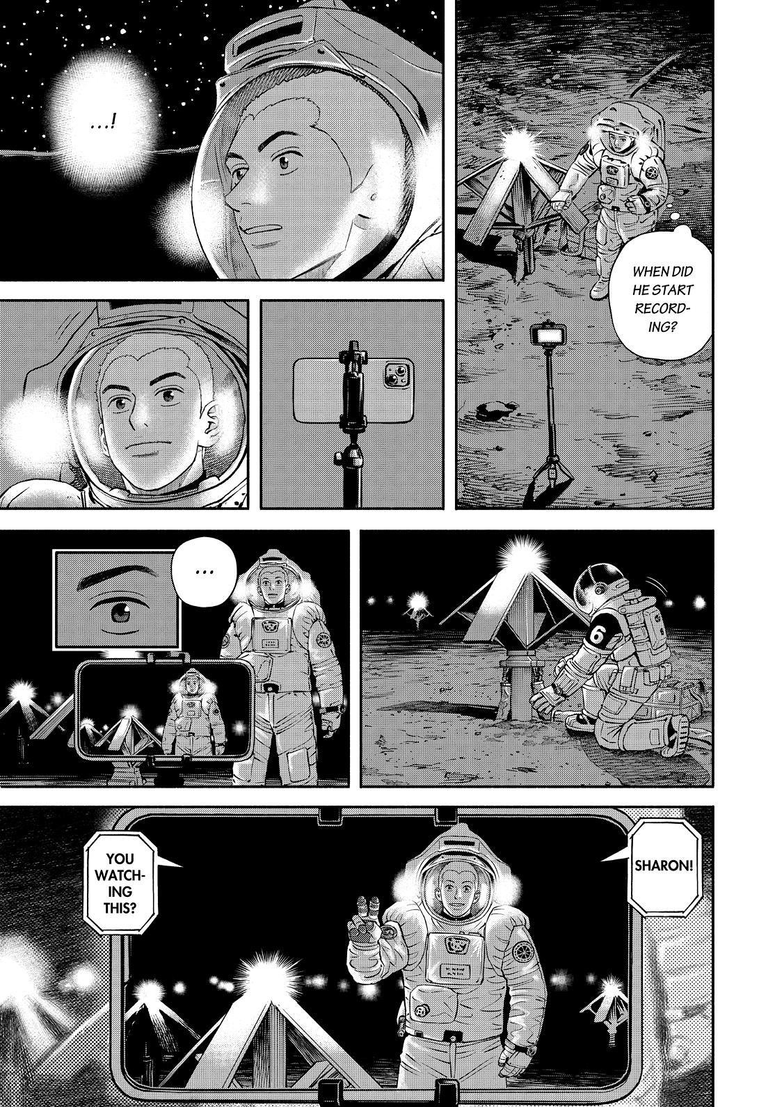 Uchuu Kyoudai Chapter 390 page 15 - Chapter 390