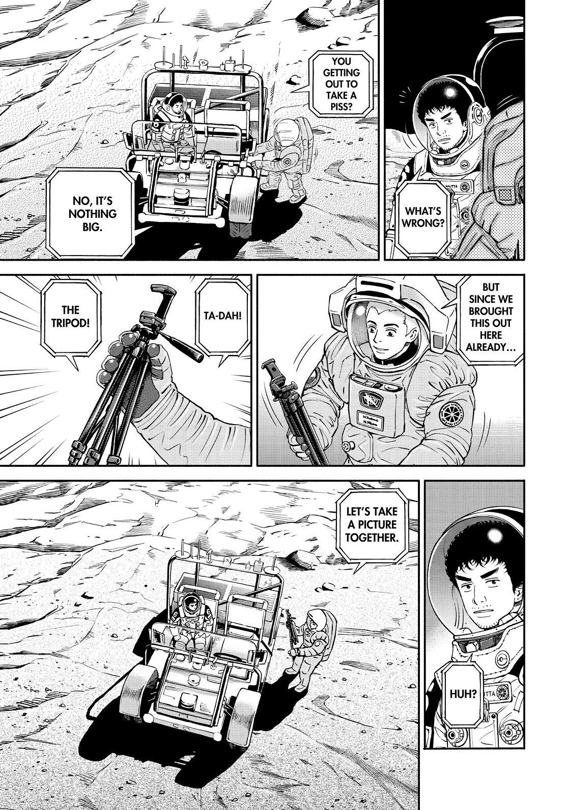 Uchuu Kyoudai Chapter 390 page 19 - Chapter 390