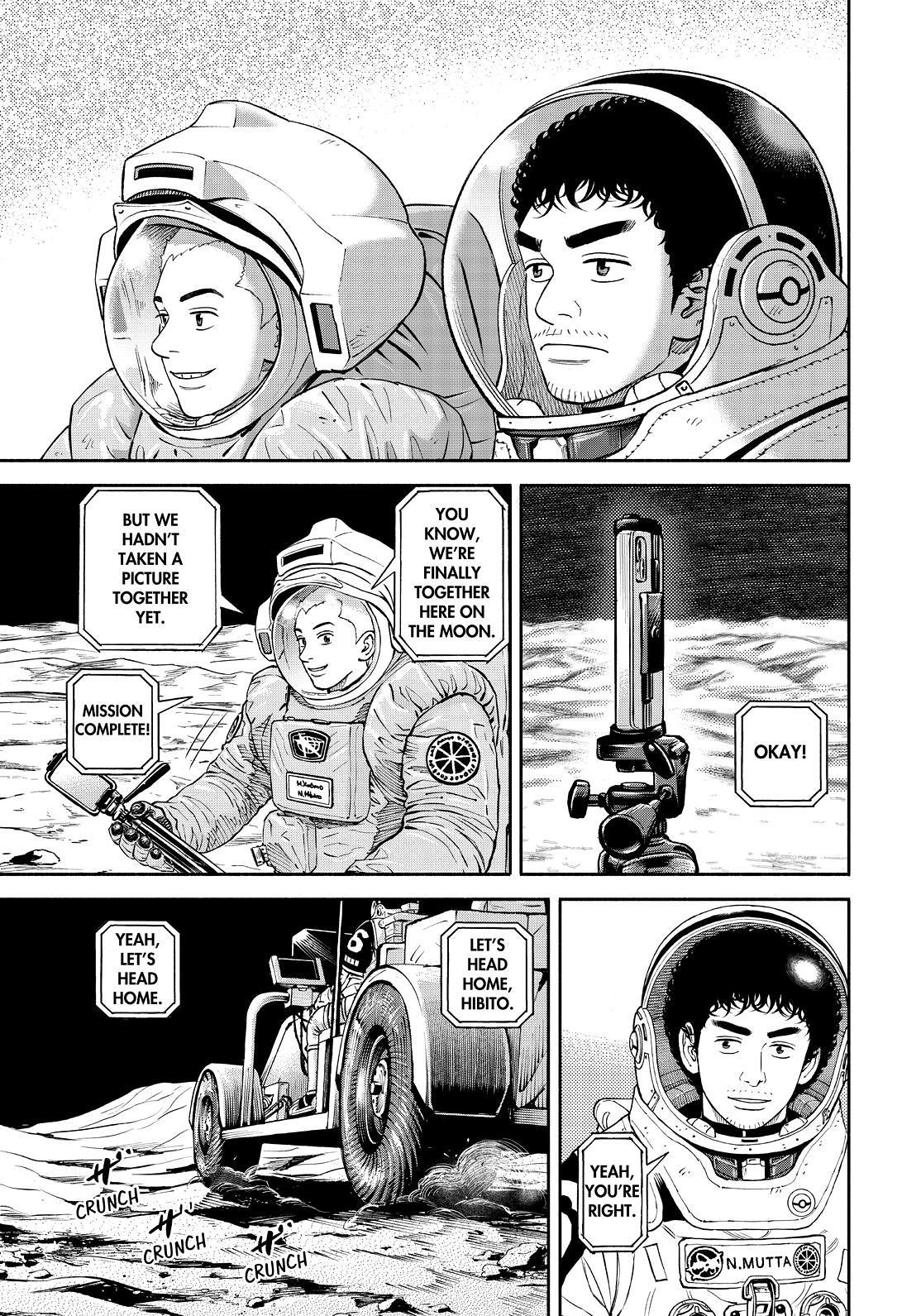 Uchuu Kyoudai Chapter 390 page 23 - Chapter 390
