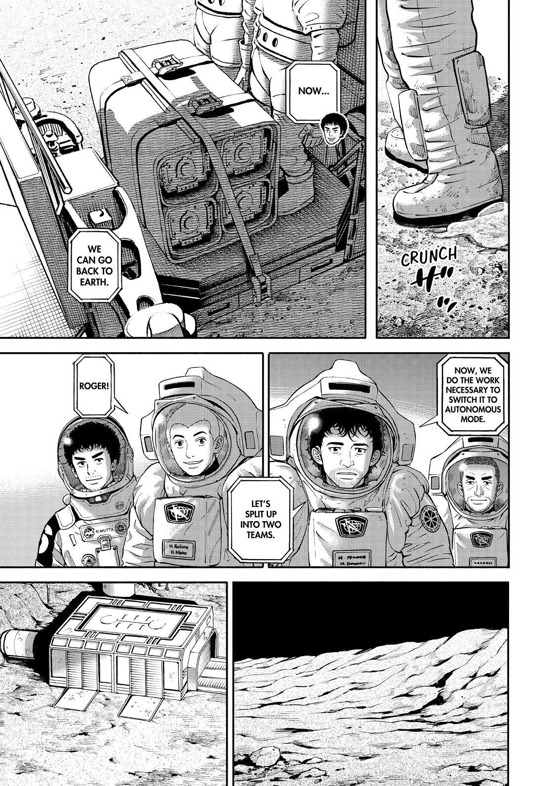 Uchuu Kyoudai Chapter 390 page 5 - Chapter 390
