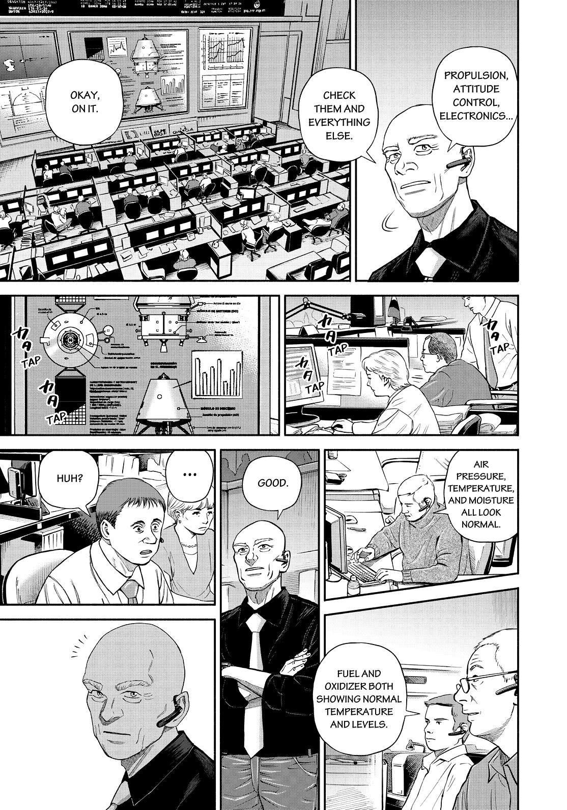 Uchuu Kyoudai Chapter 391 page 11 - Chapter 391