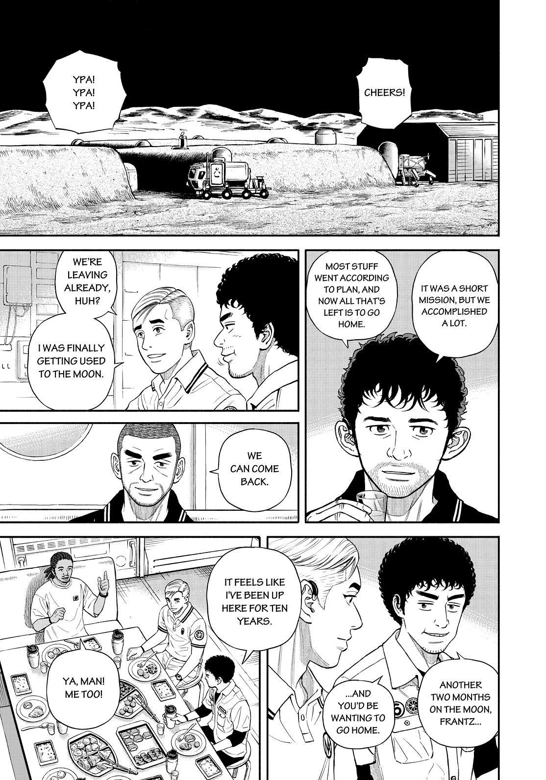 Uchuu Kyoudai Chapter 391 page 15 - Chapter 391