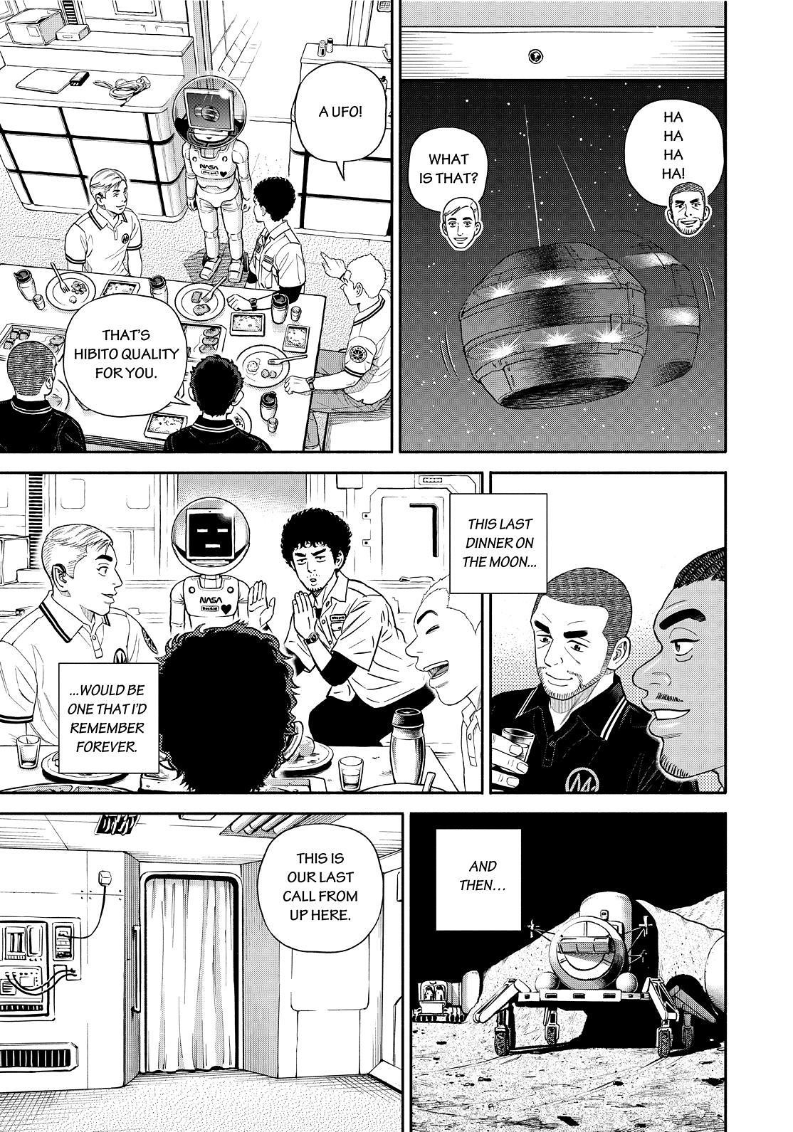 Uchuu Kyoudai Chapter 391 page 17 - Chapter 391