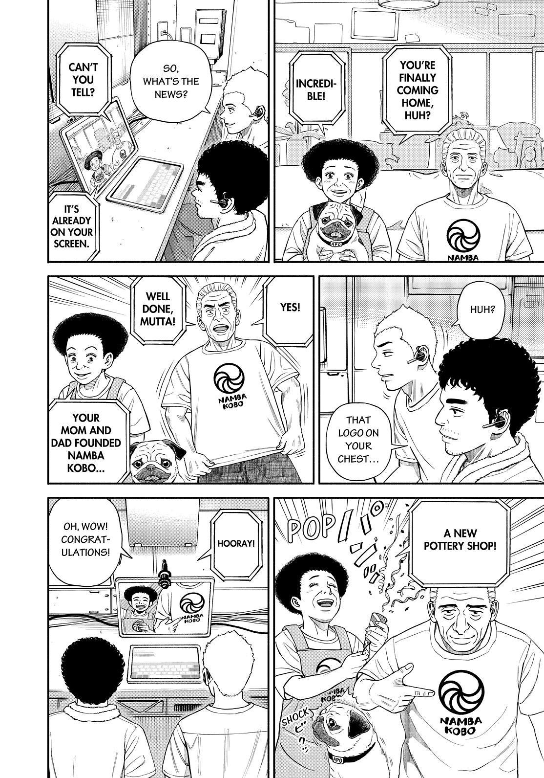 Uchuu Kyoudai Chapter 391 page 18 - Chapter 391