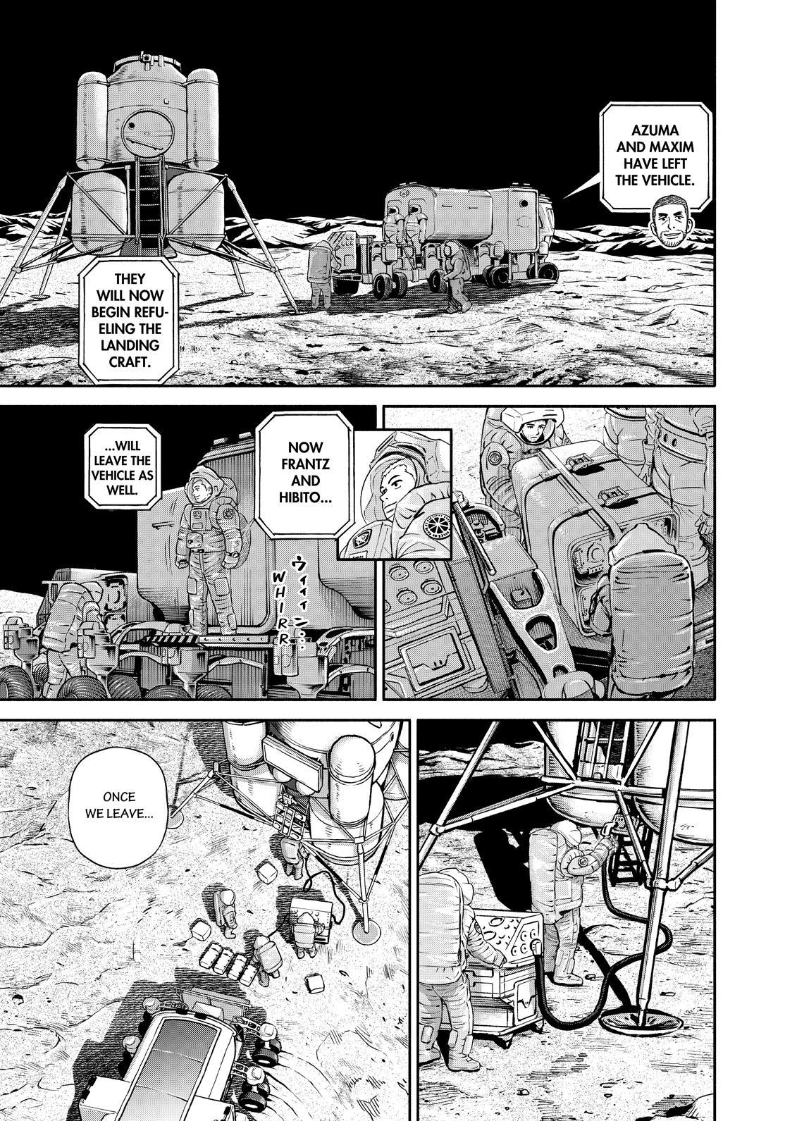 Uchuu Kyoudai Chapter 392 page 15 - Chapter 392