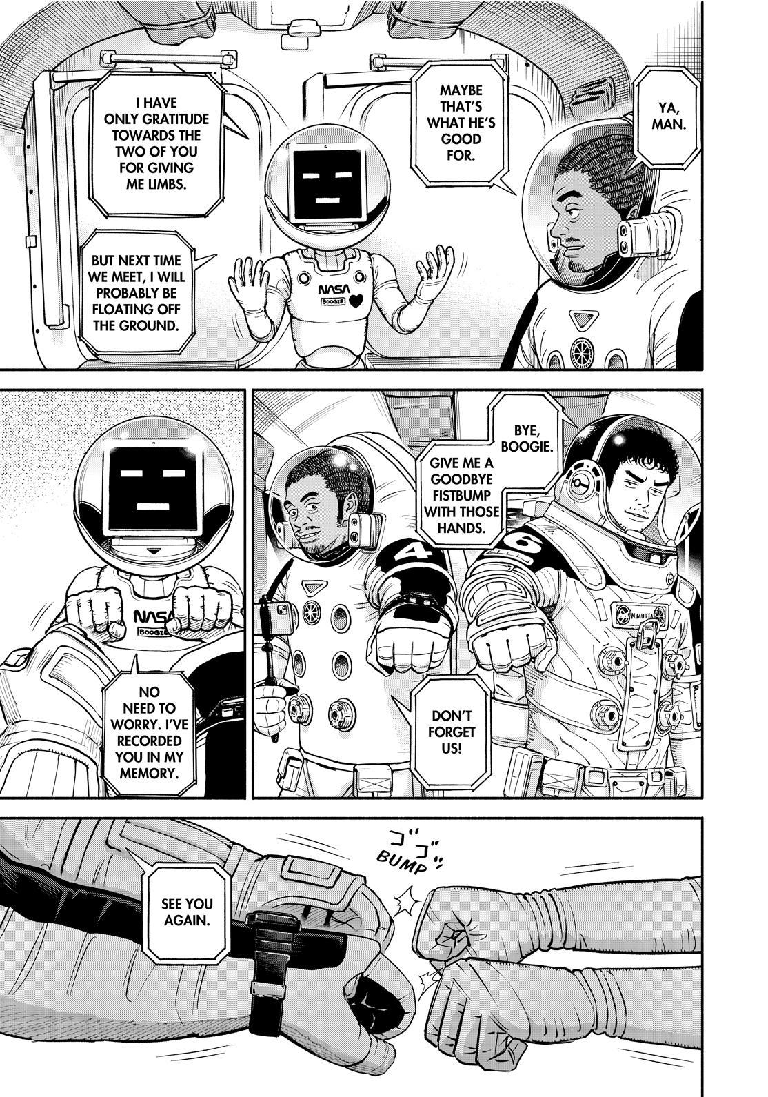 Uchuu Kyoudai Chapter 392 page 17 - Chapter 392