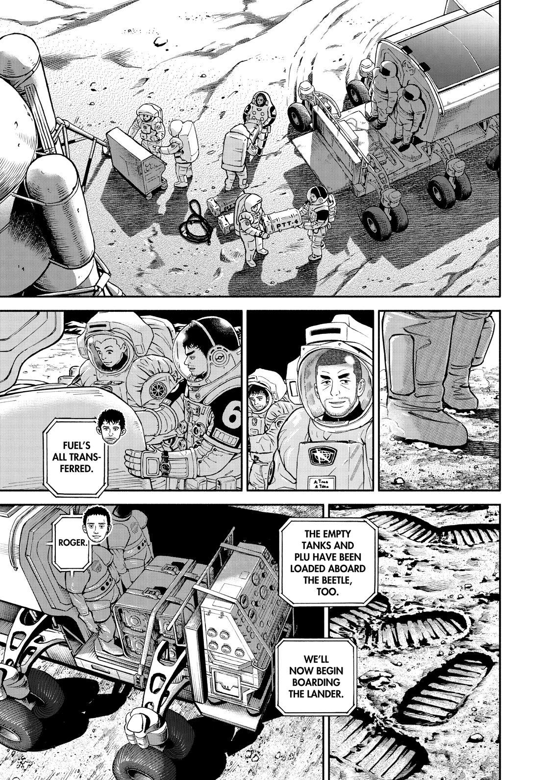 Uchuu Kyoudai Chapter 392 page 19 - Chapter 392