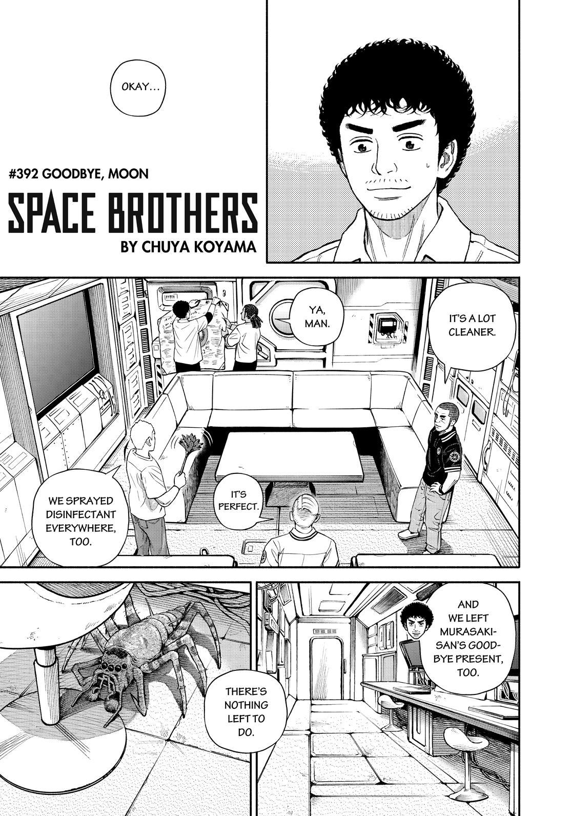 Uchuu Kyoudai Chapter 392 page 3 - Chapter 392