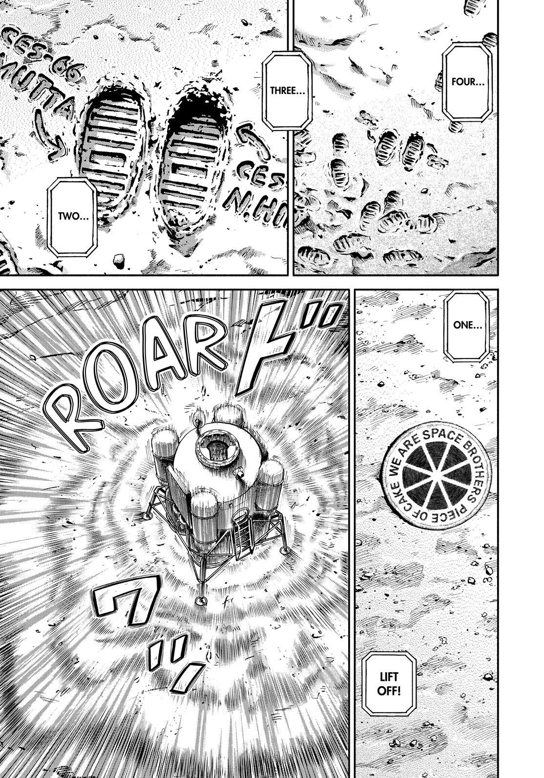 Uchuu Kyoudai Chapter 393 page 11 - Chapter 393