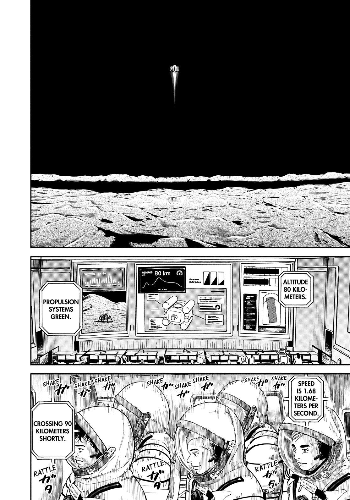 Uchuu Kyoudai Chapter 393 page 14 - Chapter 393